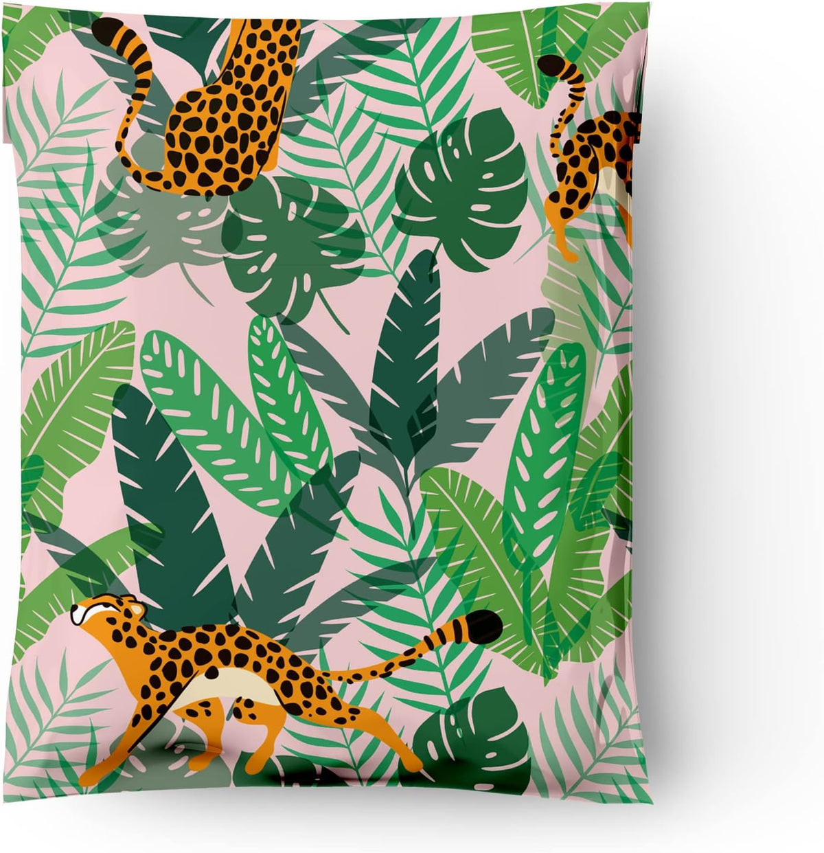 10x13 (100) Cheetahs Designer Poly Mailers Shipping Envelopes Premium Printed Bags