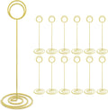 8.75 Inches Table Number Holders, 12 Pack Table Numbers Stands Place Card Holder for Wedding Party Graduation