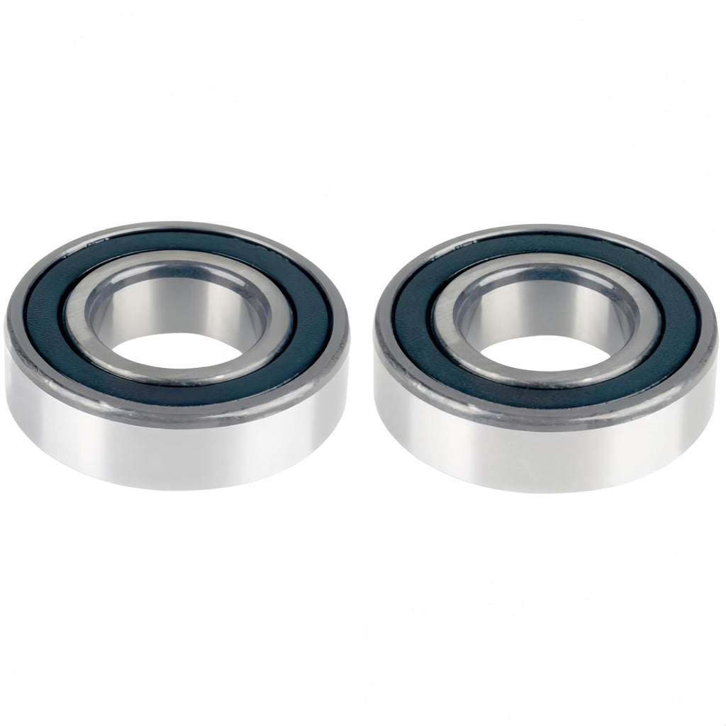 DEEG 2 PCS 1-1/8" 6206-18 Rubber Seal Ball Bearing 1-1/8"x62x16mm