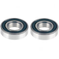 DEEG 2 PCS 1-1/8" 6206-18 Rubber Seal Ball Bearing 1-1/8"x62x16mm