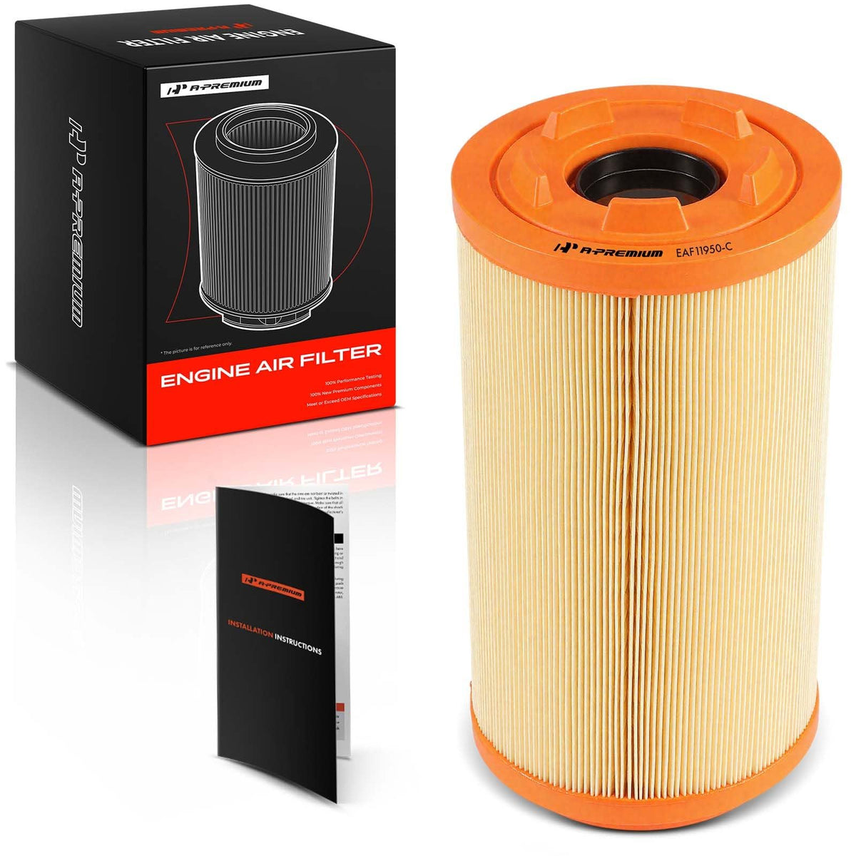 A-Premium Engine Air Filter Compatible with Ram