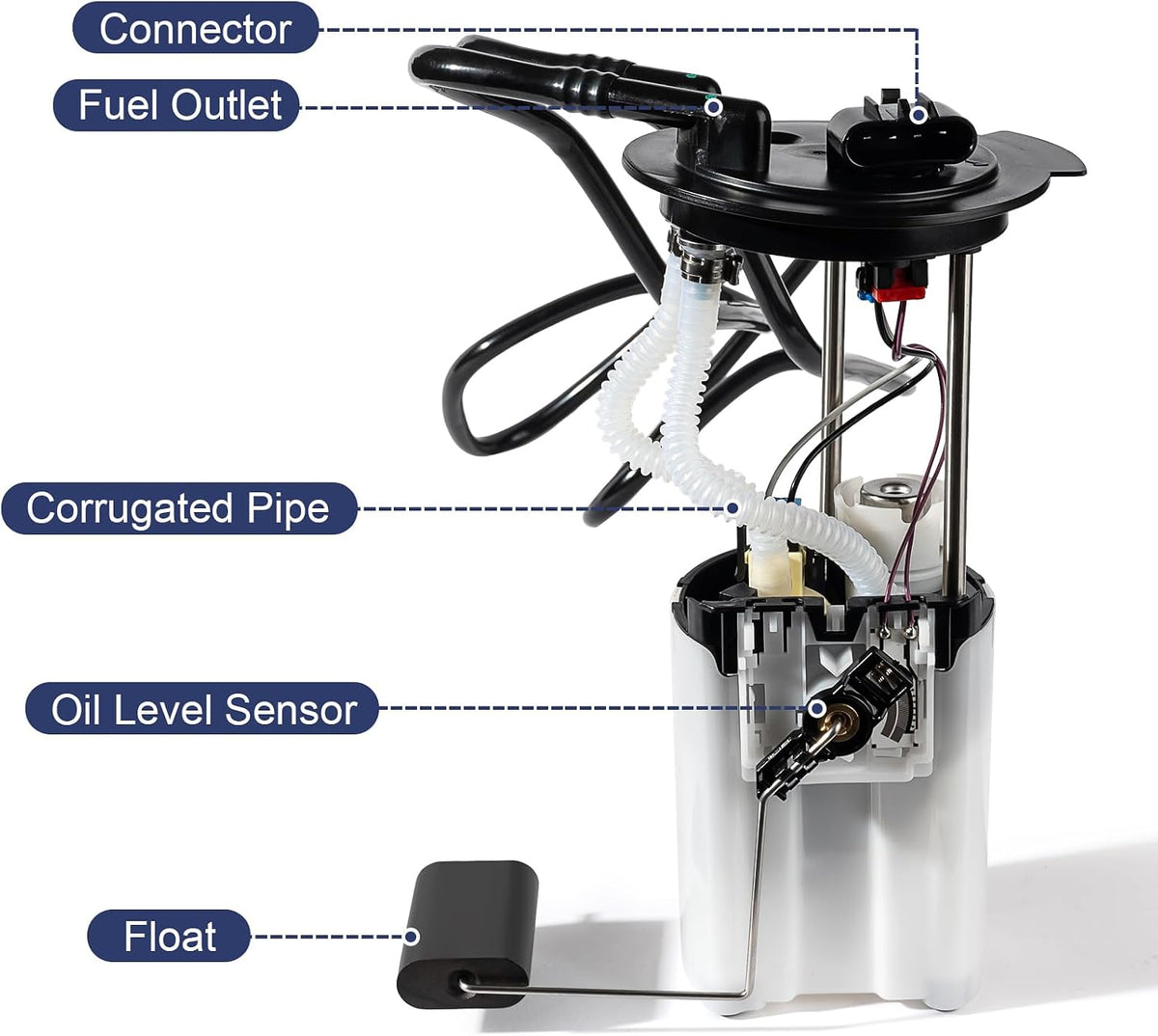 Fuel Pump Assembly for Chevy Cobalt 2006-2008 2.0L 2.2L GAS E3726M