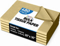 Gold Tissue Paper for Gift Bags 20" X 30" 480 Sheets