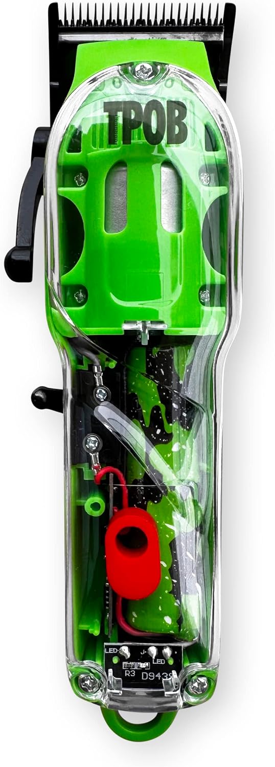 Slime 2 Barber Hair Clippers Trimmer Shaver Set for Men with Matte case and X Fade Blade (Gr)