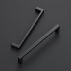Matte Black Kitchen Cabinet Handles 6-1/4 Inch Pulls 30 Pack