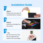 Remanufactured Replacement for Epson 127 Ink Cartridges 10 Pack