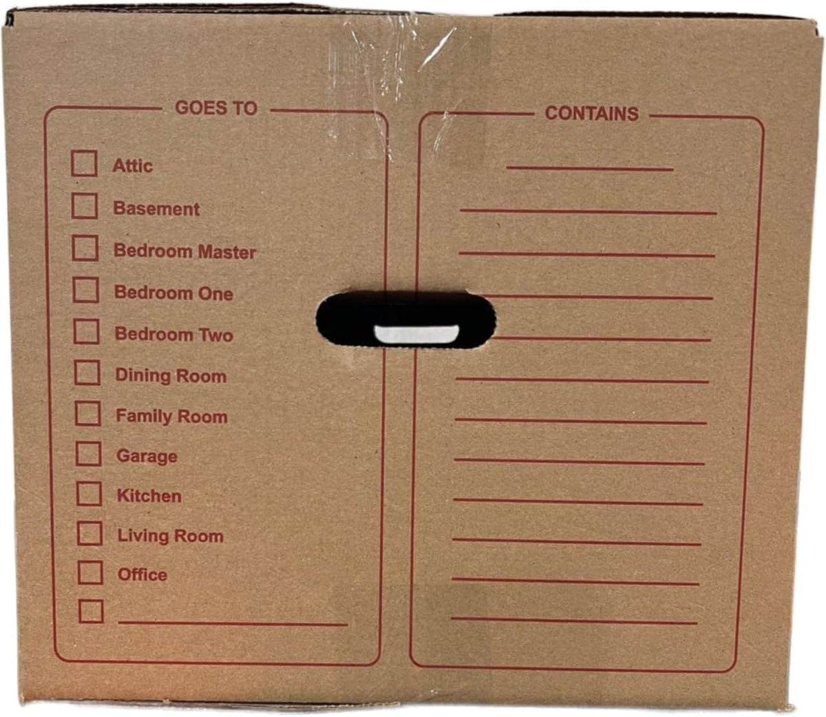10 - Pack Medium Cardboard Moving Boxes 18x14x12 32 ECT With Handles