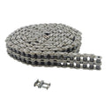 TINVHY 60-2Double Strand Duplex Roller Chain 10Ft Kit with Connecting Links