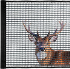 Deer Fence Netting for Garden, 4x100 FT Plastic Mesh Fencing Roll