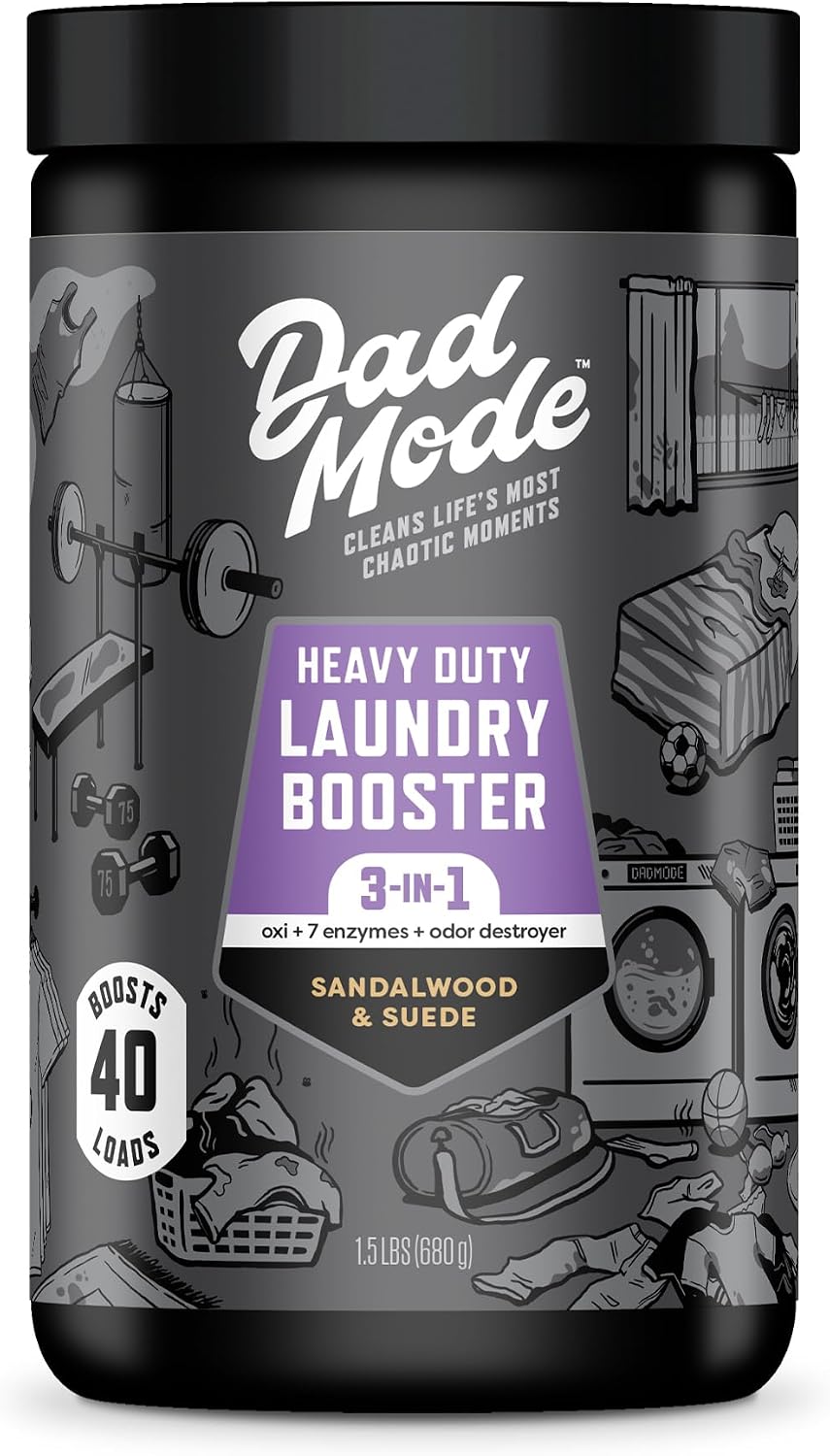 Laundry Booster, In-Wash Odor Eliminator for Gym Clothes, 40 Loads