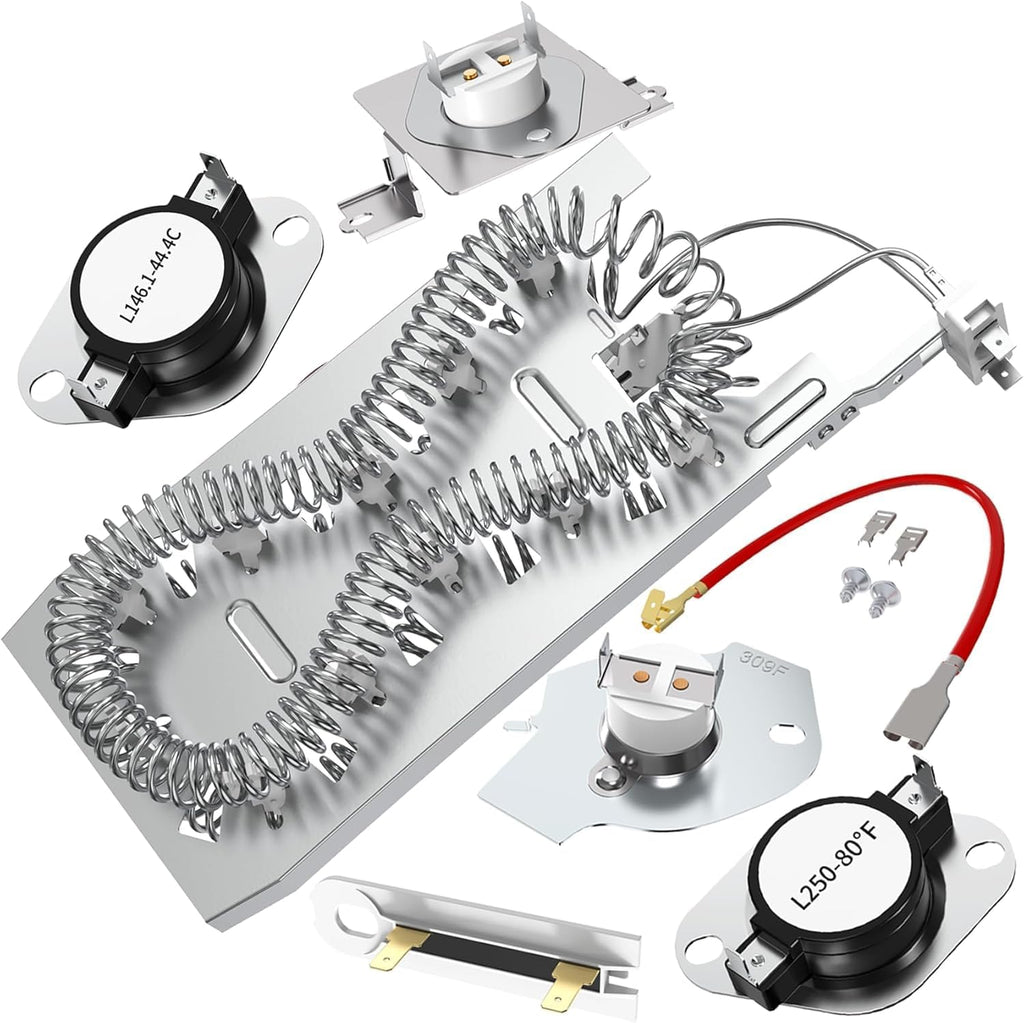 Heating Element Replacement Fit for Kenmore 1106095799 110.6095799 (1106095799 6095799) 11060957990 11060972990 1106098299 110.6098299 (1106098299 6098299) 11060994990 (1106099699Washer Dryer Combo