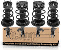 MOSTPLUS Complete Strut Assembly & Shock Absorber Compatible for 2012-2017 Toyota Camry, Front and Rear, Coil Spring 4PCS