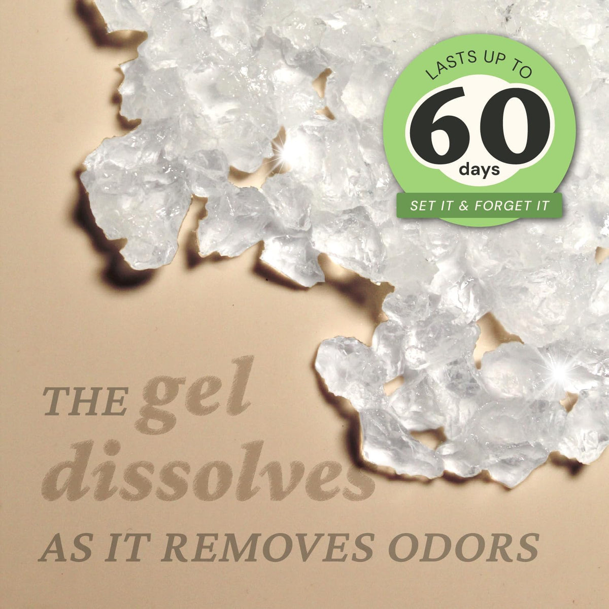 Original Odor Eliminator Gel 2Pk 15 oz - Air Freshener for Home