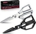 Kitchen Shears Set, Heavy Duty Poultry Shears, Japanese Kitchen Scissors for Meat, Chicken Bones, and Turkey, Gifts