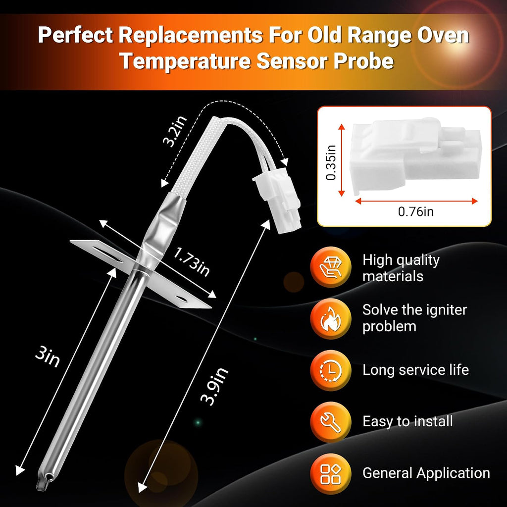 【Upgraded】DG32-00002B EBG61305805 Oven Temperature Sensor Probe