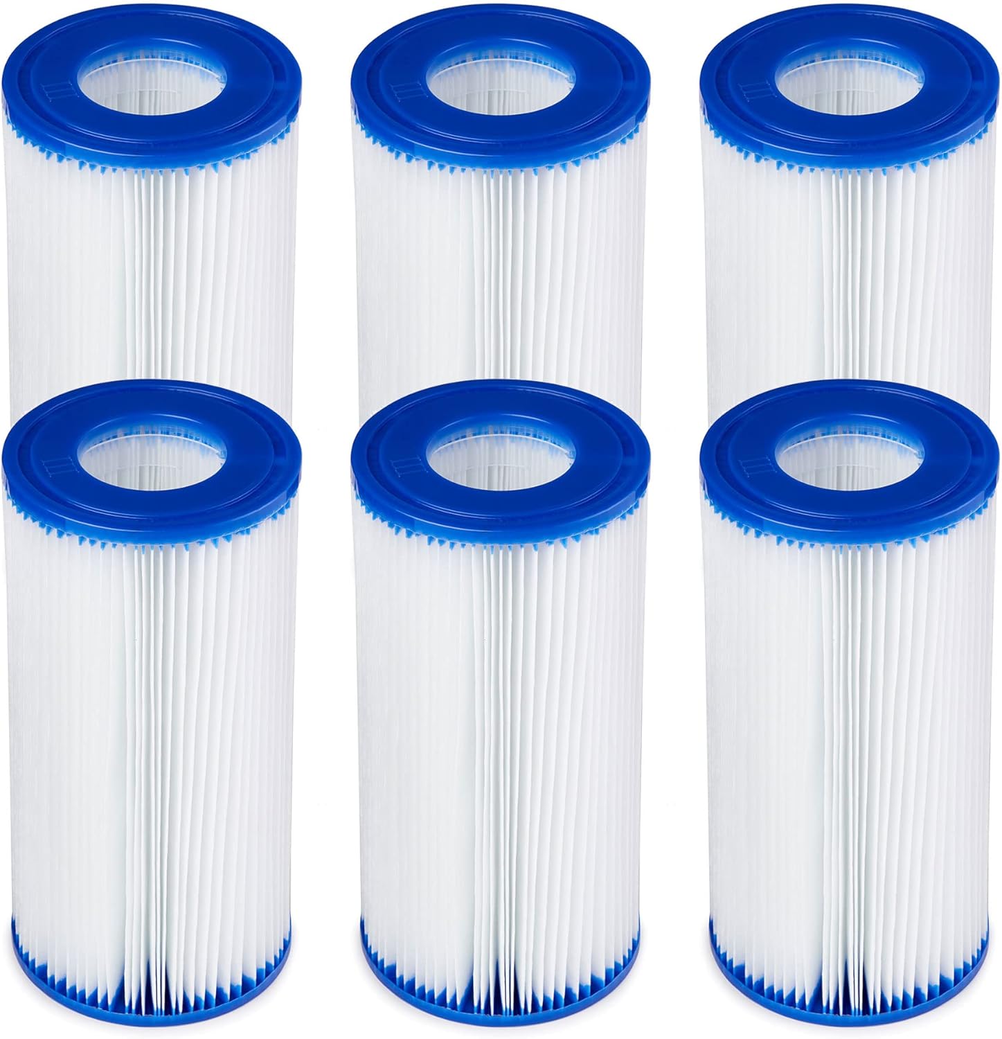 58012E Type III/A Outdoor Swimming Pool Filter Pump Cartridge Replacement 4.2"x8" for Use in 500/800/1500 Gallon