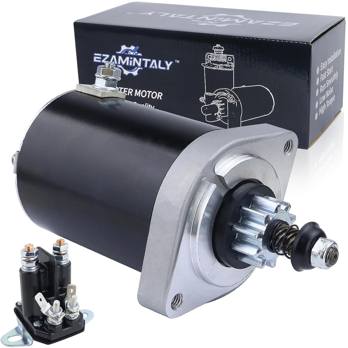 Starter & Relay for Kawasaki FR651V FR691V FS600V FS651V