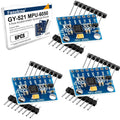 6PCS MPU-6050 IMU Sensor Modules, 6-Axis Accelerometer Gyroscope