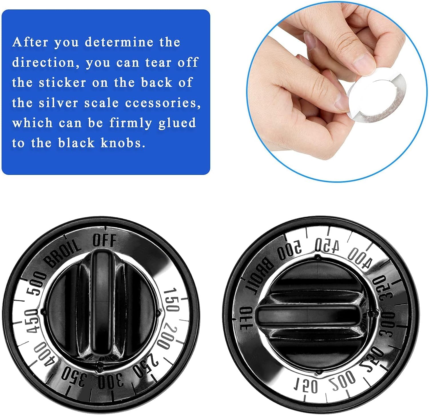 Electric Range Burner Knob Kit KN002 RKE Electric Range Oven Knob Handle Kit Compatible with Whirlpool Gas Stove