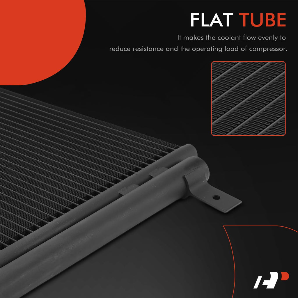 A-Premium Air Conditioning Condenser Compatible with Audi