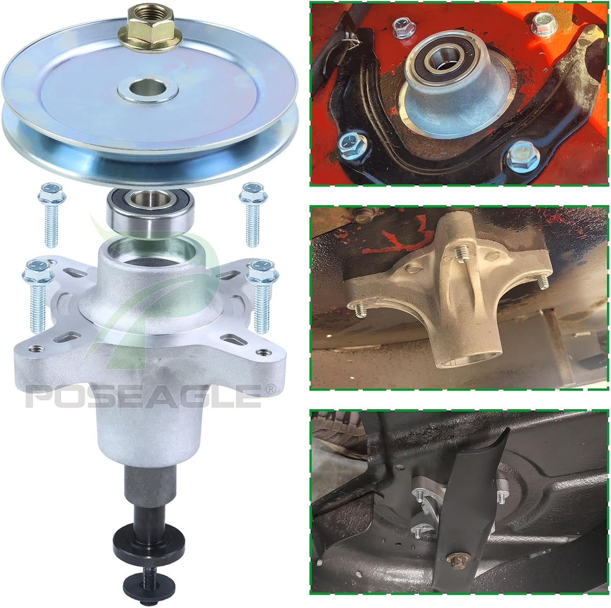 2 Pack 121-0751 Spindle Assembly for Toro Timecutter SS4225 Parts