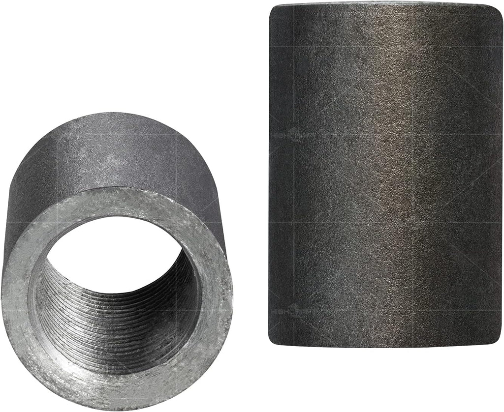 Supply Giant NDCT0300 1" Straight Merchant Steel Coupling With Black Coating