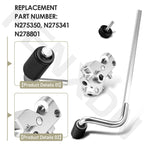 N275350 Block Assembly & N275341 Depth Guide & N278801 Knob for Dewalt