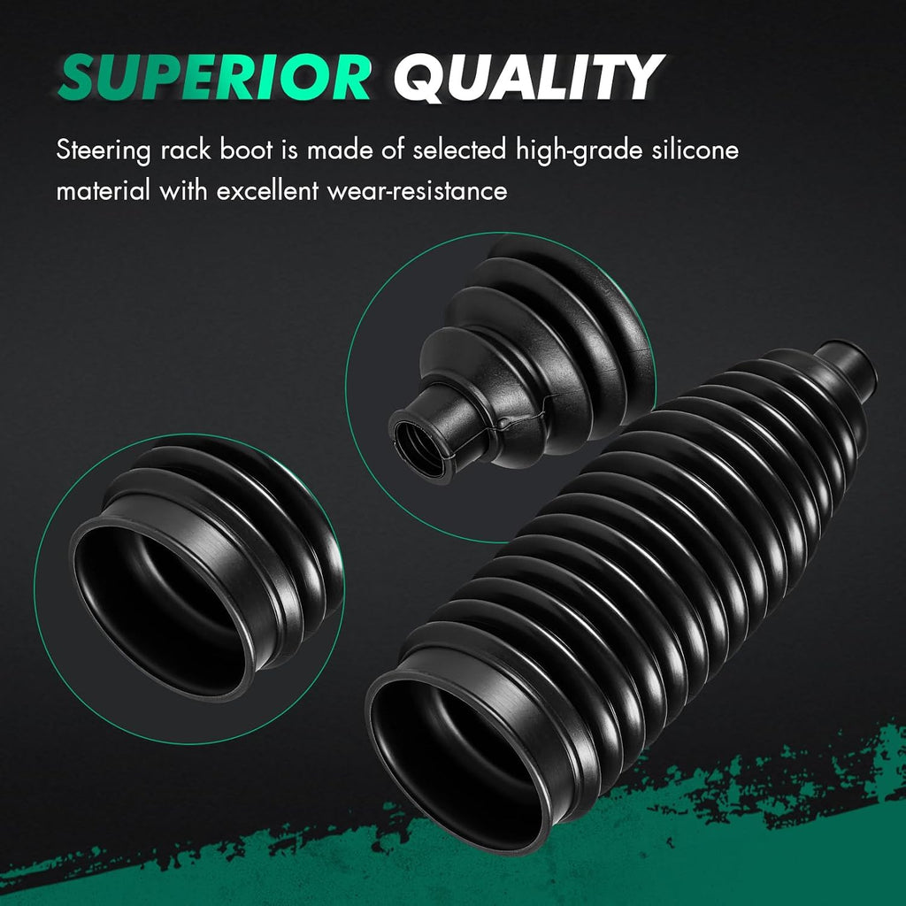 SCITOO 1pc Tie Rod Boot for Toyota,for Ford,for Chevy,for GMC,for Hyundai