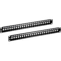 TRENDnet 24-Port Blank Keystone 1U Patch Panels, TC-KP24/2