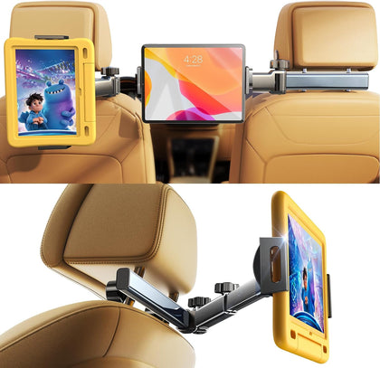 for iPad Holder Car Tablet Mount, Road Trip Essentials Toddler Kids Travel Gifts, Car Accessories for Women Interior