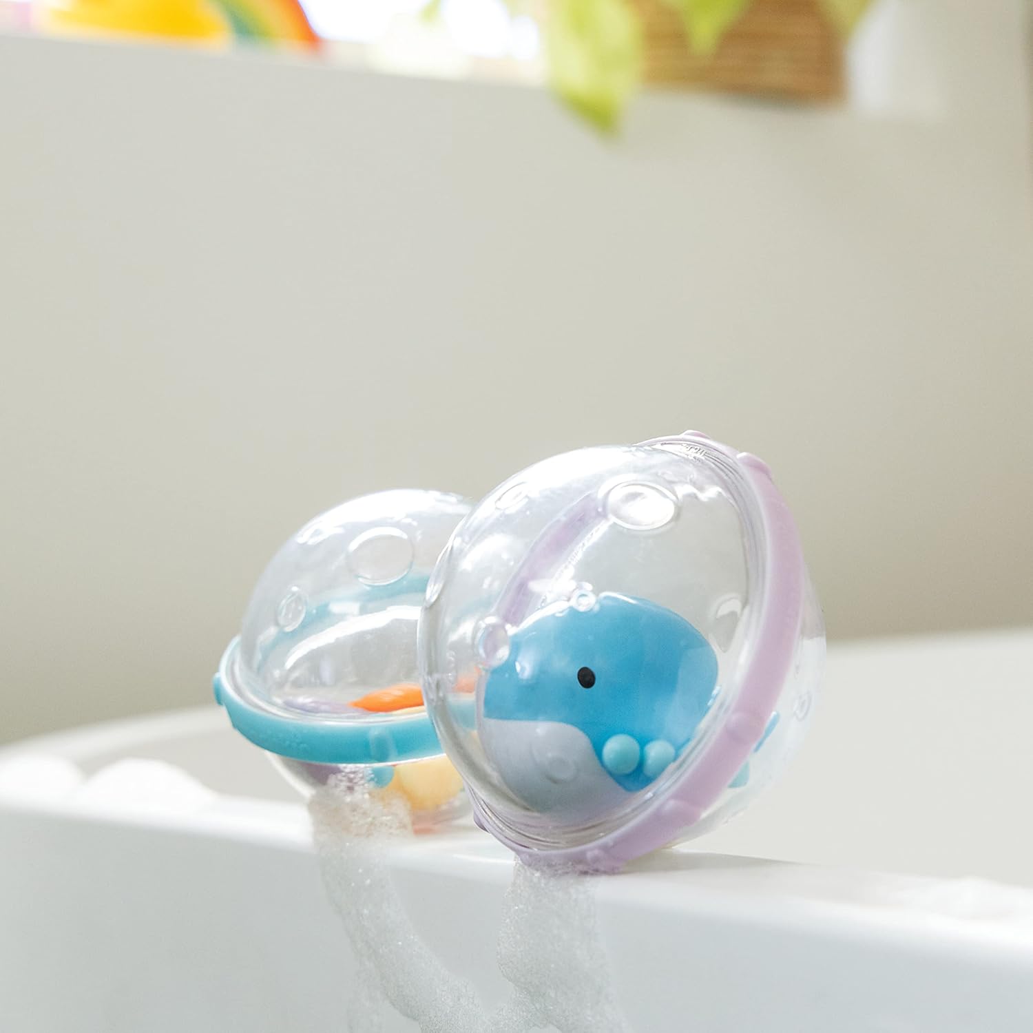 Float & Play Bubbles Baby and Toddler Bath Toy, 4 Count