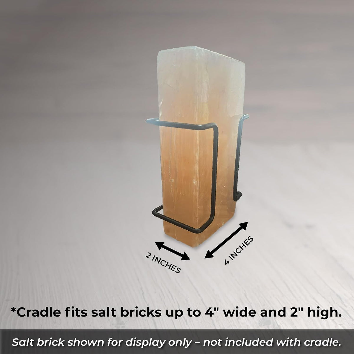 Himalayan Animal Lick Salt Brick Holder, for Deer, Horse and Livestock - Easy to Install – Ideal for Cattle, Horses