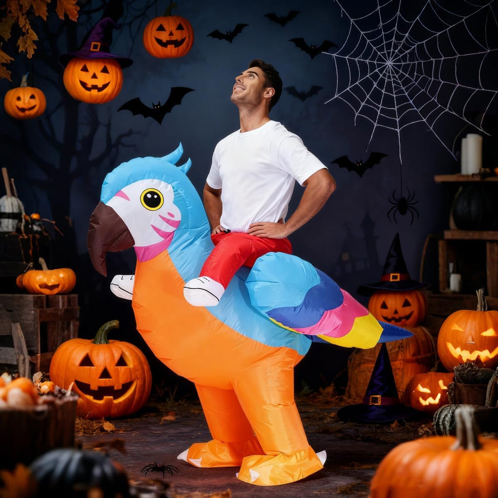 Parrot Costume Adult Inflatable Parrot Costumes Inflatable Halloween costumes Blow up Costume Adult