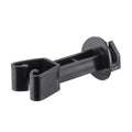 25-Pack Electric Fence Chain Link Extended Insulators, Black | Secure Offset Design · Fits Chain Link Fences & U
