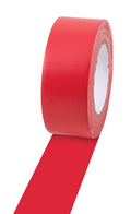 Vinyl Tape, 2” Wide x 60 Yards Long, Red - Durable Floor Marking Tape - Schools, Gyms, Restaurants
