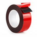 Double Sided Heavy Duty Mounting Tape, Black 2in x 18ft 0.64 mm Thick