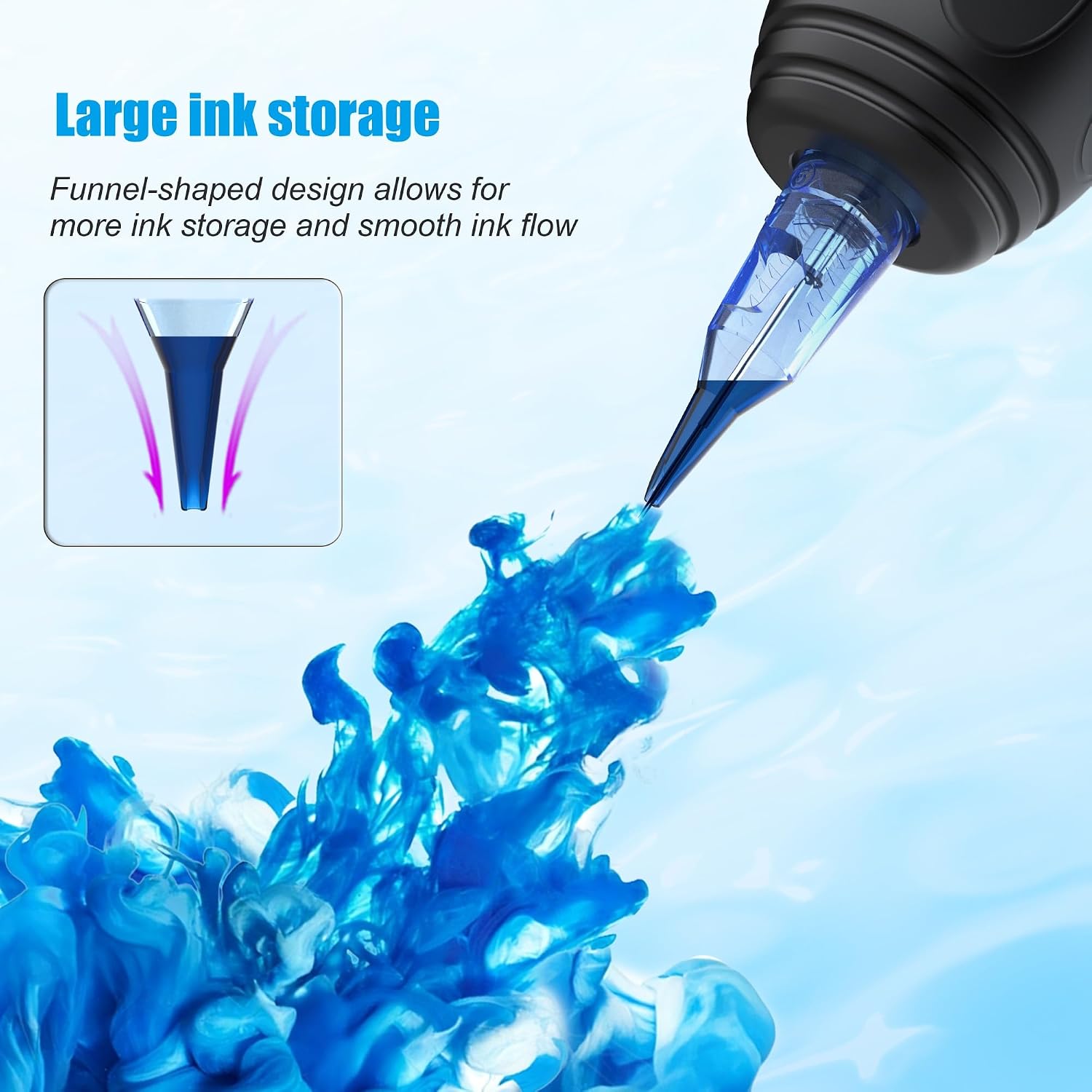 ELIOT Pro Tattoo Cartridge Needles, 20Pcs Tattoo Needles 1209MGL