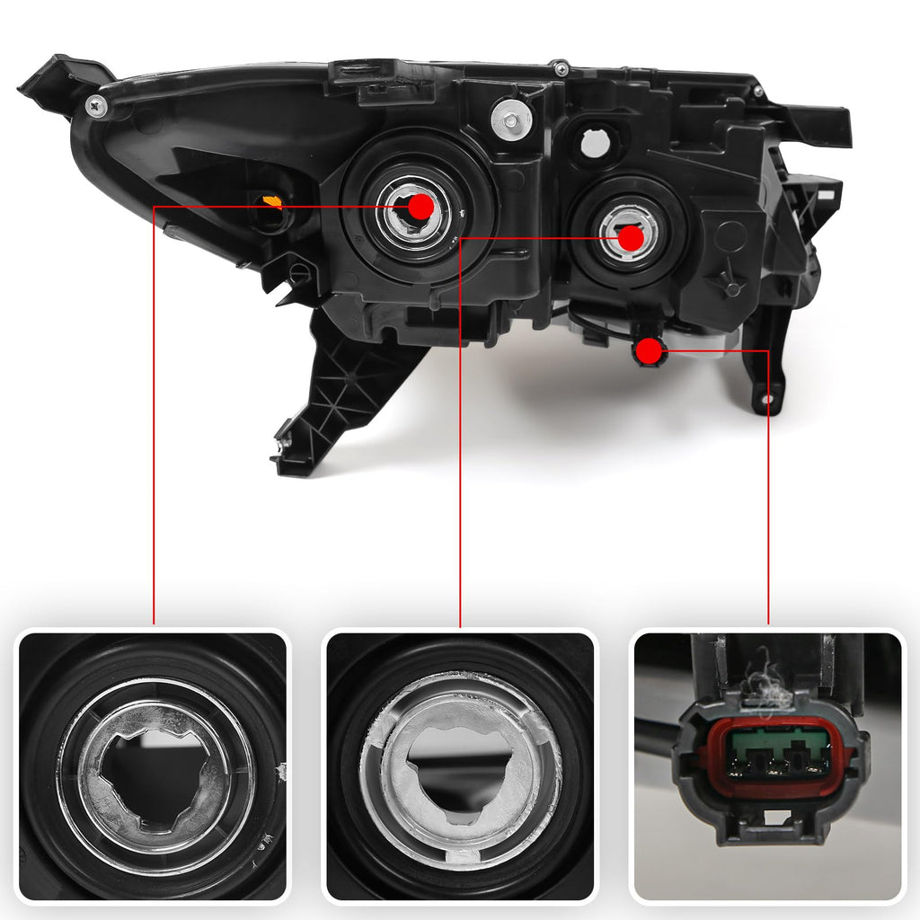 Left Halogen Headlight Assembly for Nissan Pathfinder 2017-2020 LH