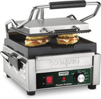 Panini Press with 9.75" x 9.25" Cooking Surface & 120V
