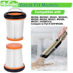 Anewise WV201 Wandvac Filter Replacement for Shark Wandvac ION W1 Handheld