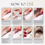 Lash Lift Kit & Brow Lamination Kit, 2 in 1 Professional Eyelash Curling and Eyebrow Lamination Set, DIY Eyelash Perm