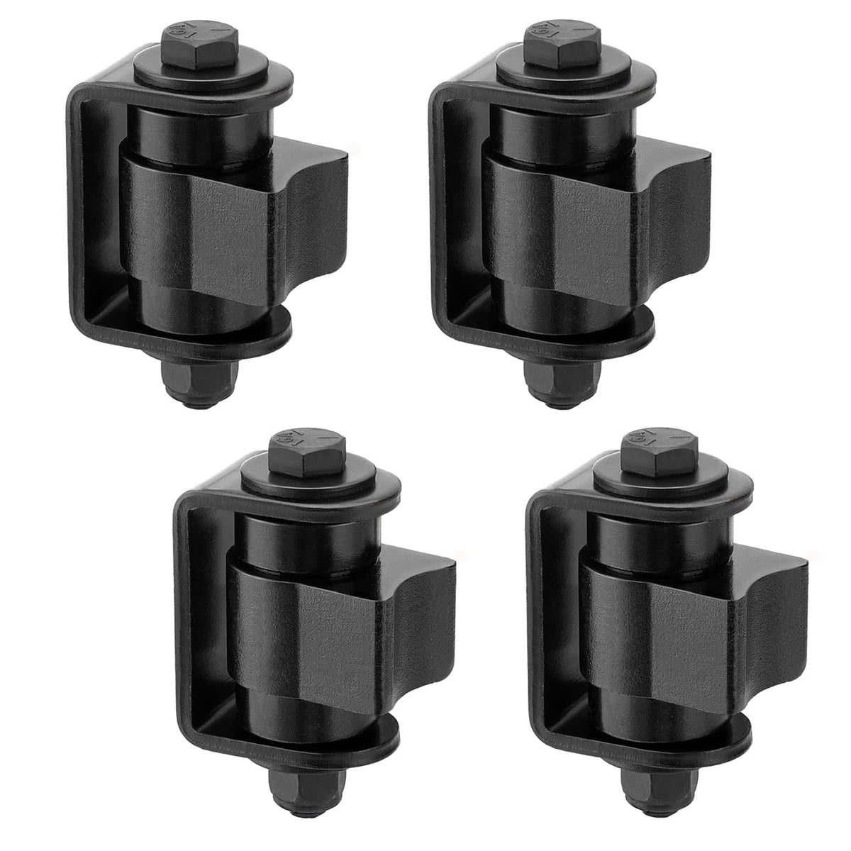 4-Pack Heavy Duty Weld-on Gate Hinge