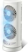 Personal Tower Cooling Fans that Blow Cold Air,25dB Quiet Fan with 24ft/s | Standing Small Desk Fan with 3 Speeds &