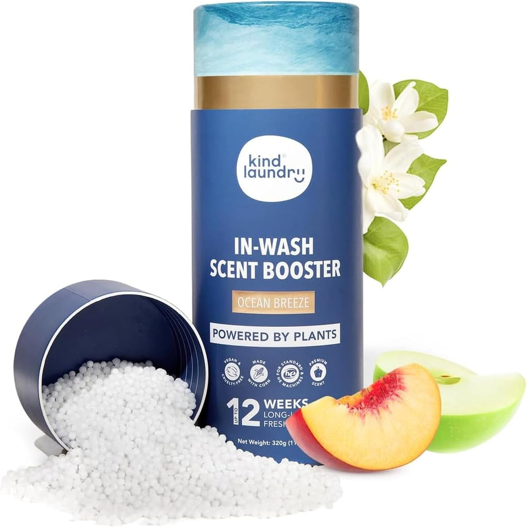 Scent Booster Beads, Ocean Breeze, Non-Toxic In-Wash, 320g