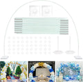 Balloon Arch Stand Kit, 10FT Wide & 7.5FT High Adjustable Balloon Arch Frame, Ideal For Party Decorations, Not