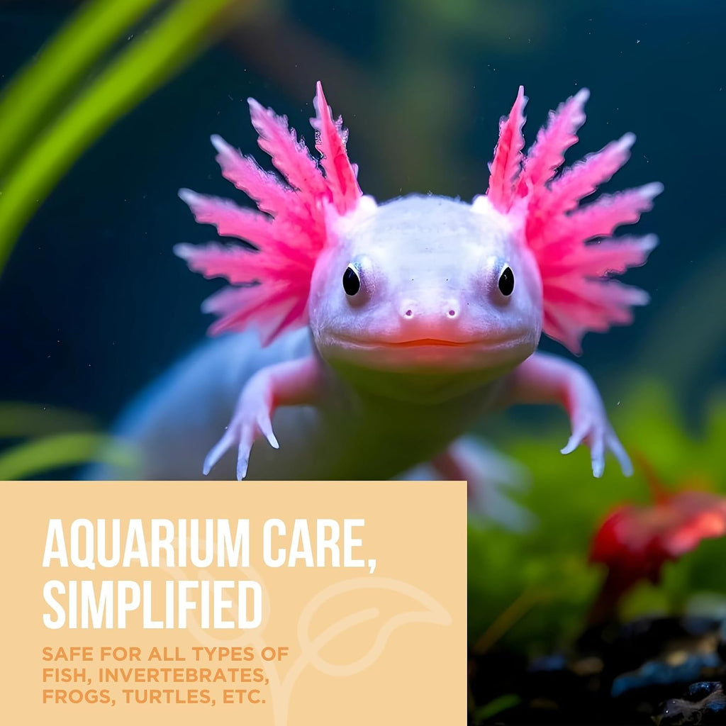 Aquarium Water Conditioner, All-in-1 Dechlorinator, 16 oz | 11-ingredient all-in-1, treats 960 gal - Removes ammonia