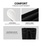 Women's Over The Knee Thigh High Boots,Black,8.5