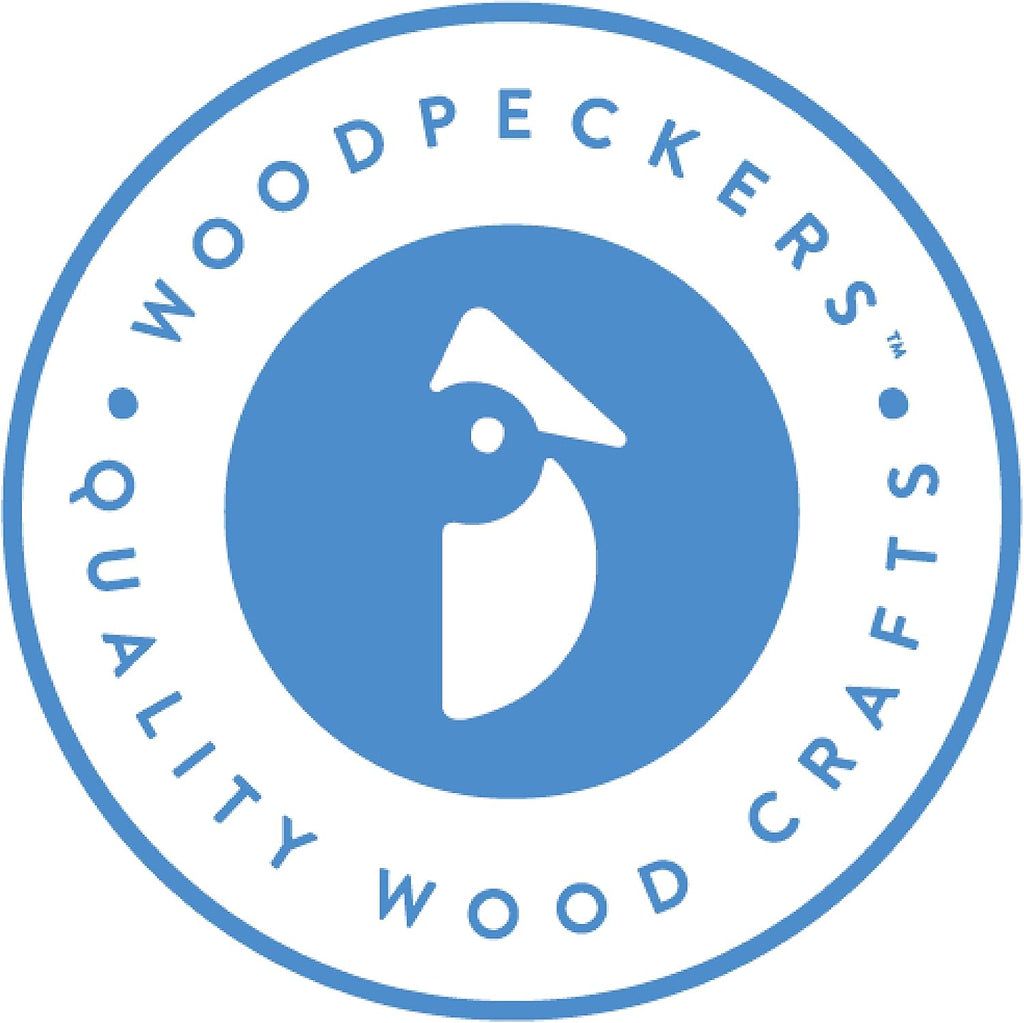 Walnut Wood Plugs for Furniture, 3/8 inch Button Top Wood Plugs for Screw Holes - Pack of 25 by Woodpeckers