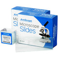 FBA_MMI19-SET 100 Blank Slides & Cover Glass | 100 Blank Microscope Slides, Includes 100 Pieces of Cover Glass