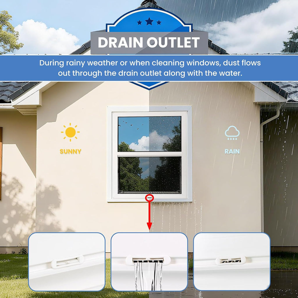 Vinyl Single Hung Sliding Window 24" x 30" White